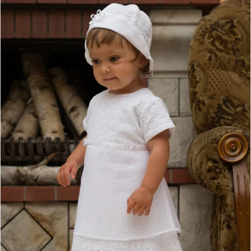 Sukienka do chrztu Biały Obłoczek